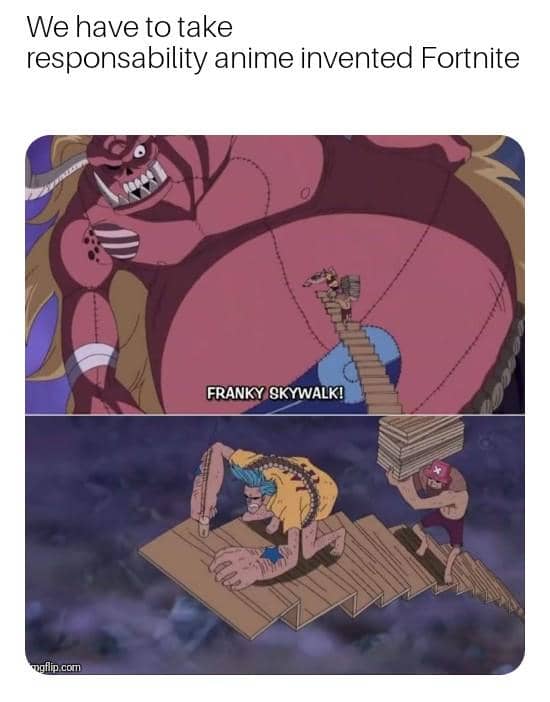 meme anime tentang tangga