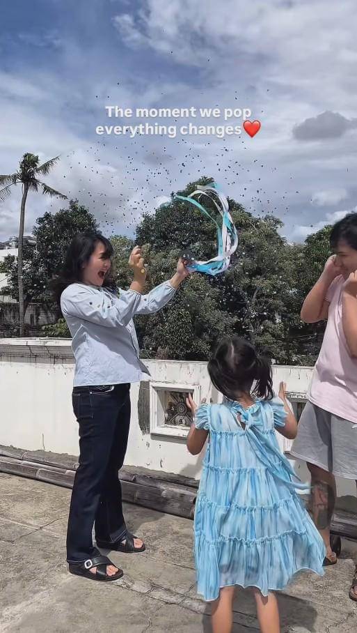 Gender Reveal Kehamilan Kedua Kinal Eks JKT48 (instagram.com/kinalputridevi)