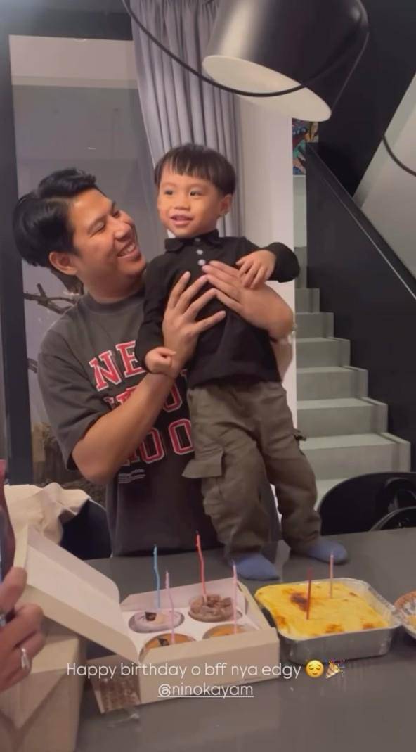 potret ulang tahun Nino RAN (instagram.com/ninokayam)