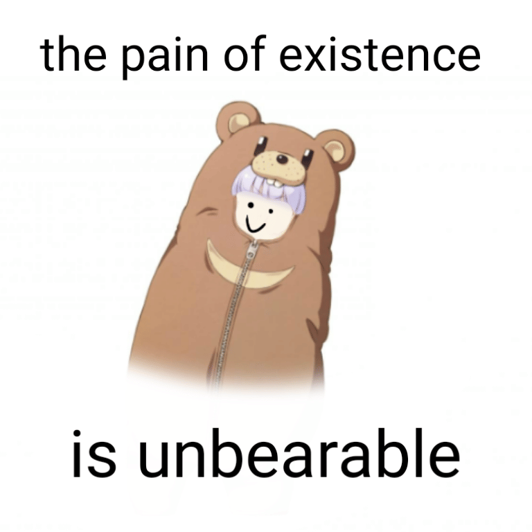 meme anime tentang beruang