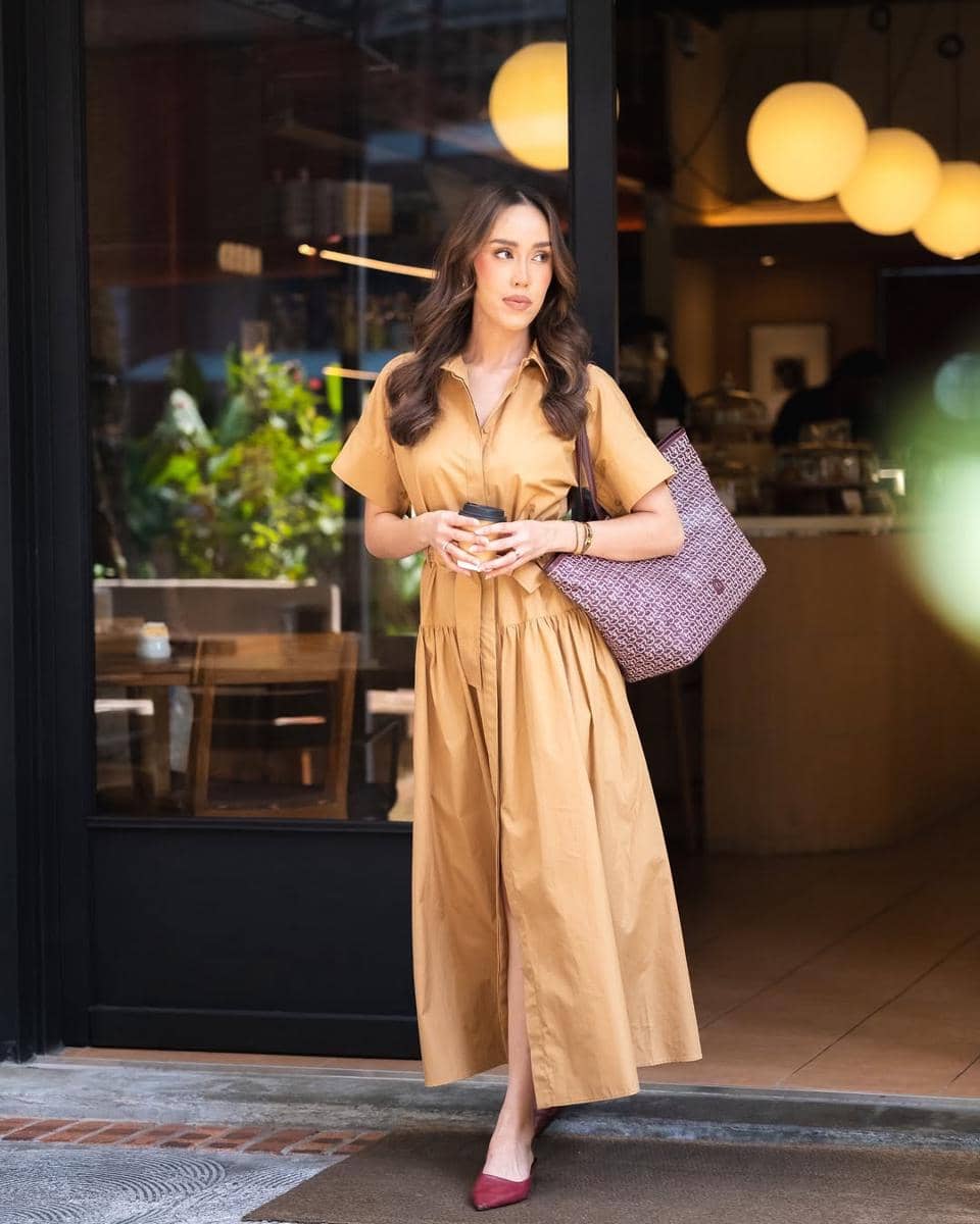 OOTD Midi Dress ala Eika Azam