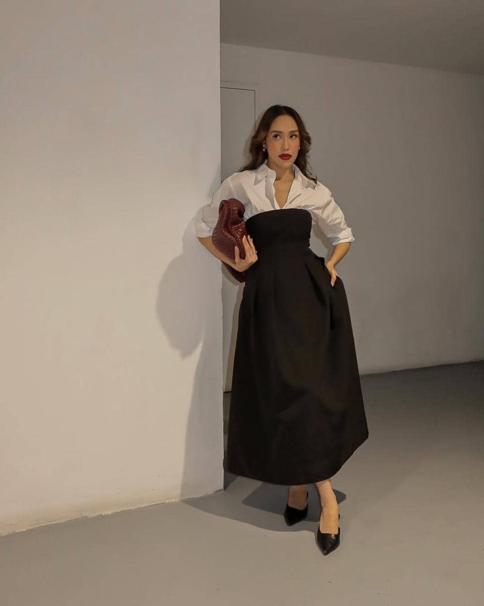 OOTD Midi Dress ala Eika Azam