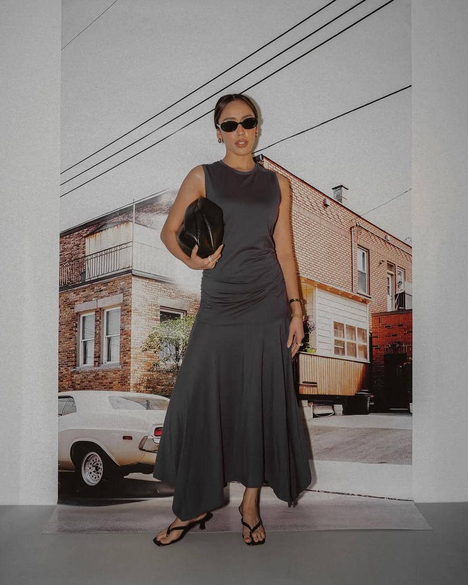 OOTD Midi Dress ala Eika Azam