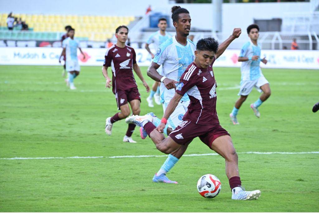 PSM Makassar versus PSBS Biak di BRI Super League 2025/2026.