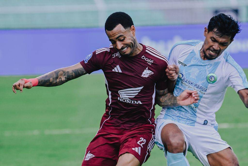 PSM Makassar versus PSBS Biak di BRI Super League 2025/2026.