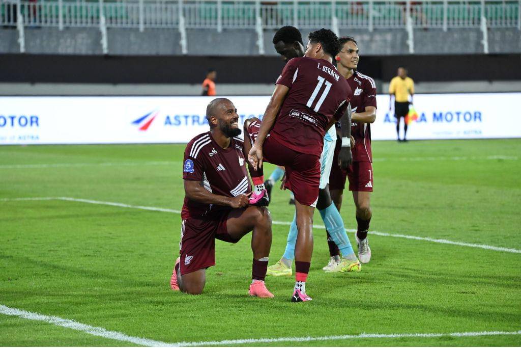 PSM Makassar versus PSBS Biak di BRI Super League 2025/2026.