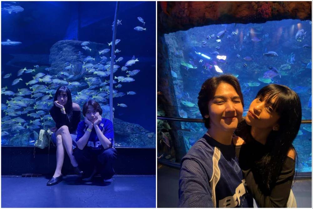 Ari Irham dan Taskya Namya aquarium date.