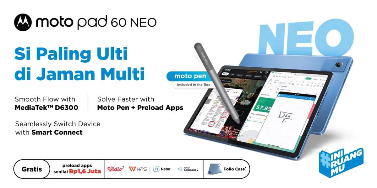 Motorola Moto Pad 60 Neo