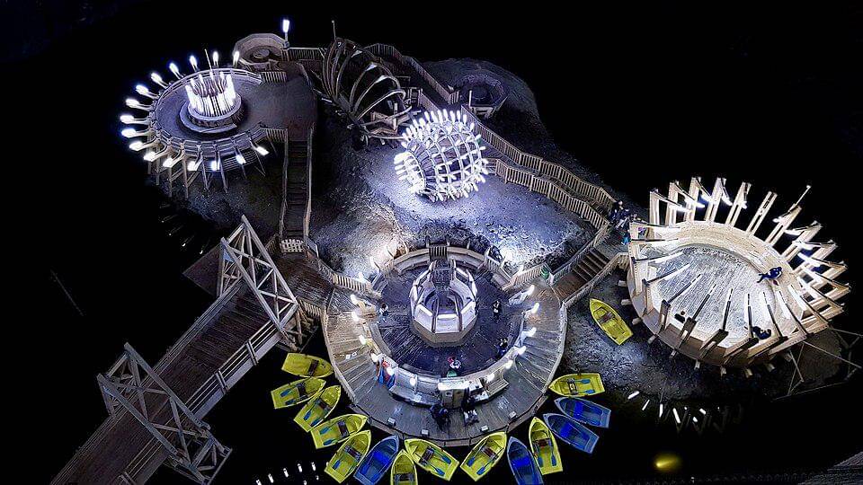 Salina Turda di Rumania