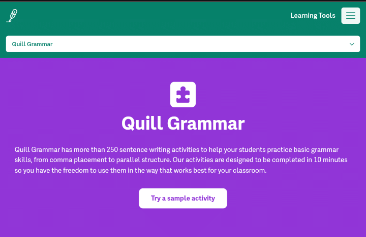 Quill grammar