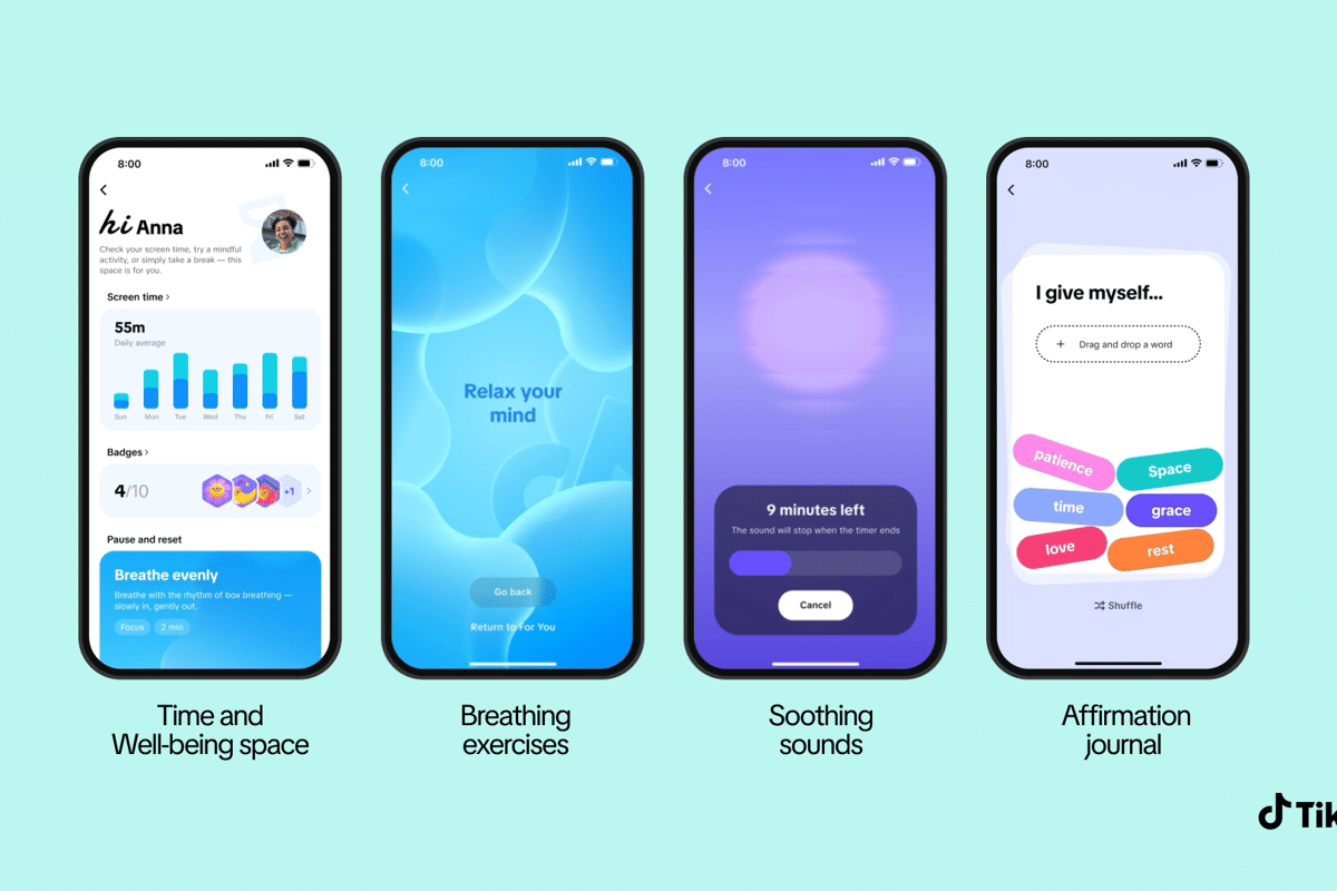berbagai fitur kesehatan mental di TikTok 