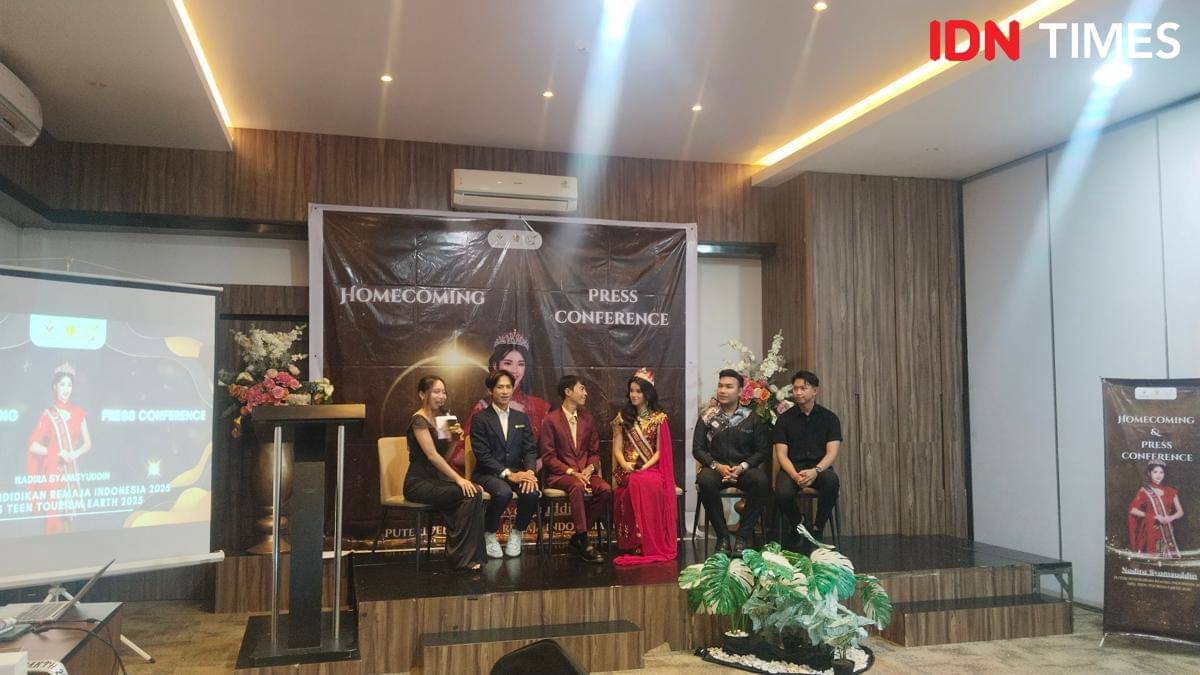 Nadira Syamsuddin, Miss Teen Tourism Earth 2025 asal Sumsel.