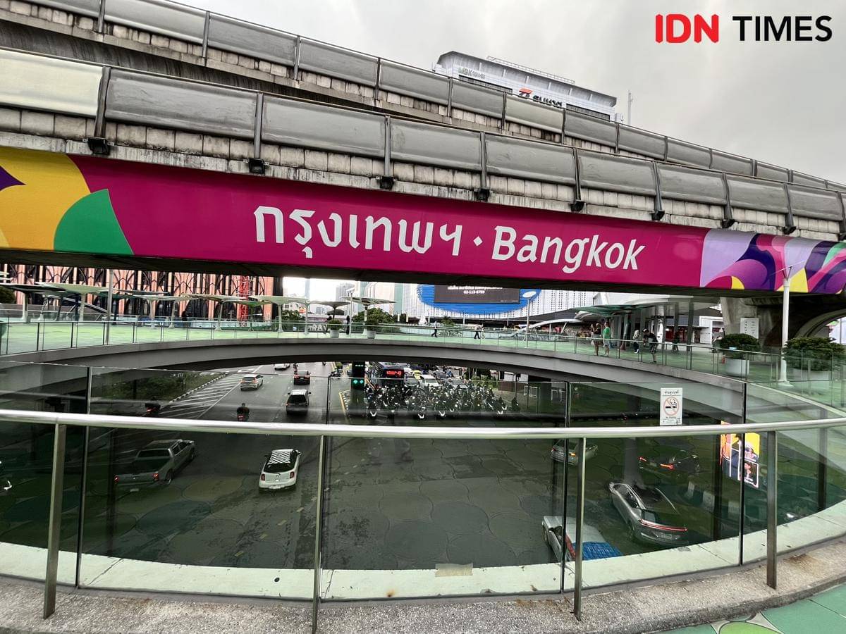 Potret spot ikonik Kota Bangkok  