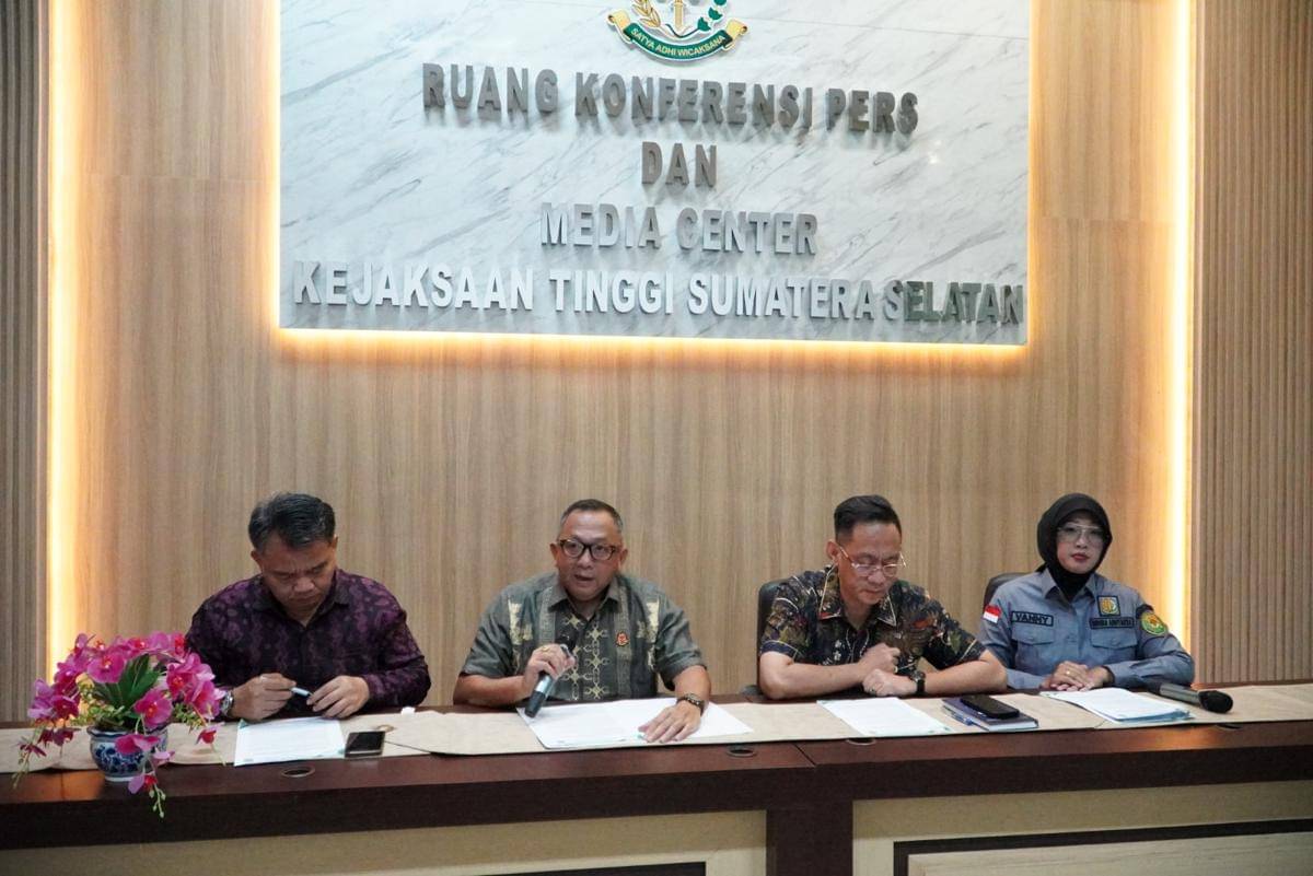 Kejati Sumsel tetapkan 7 tersangka dugaan korupsi bang plat merah (Dok. Kejati Sumsel)