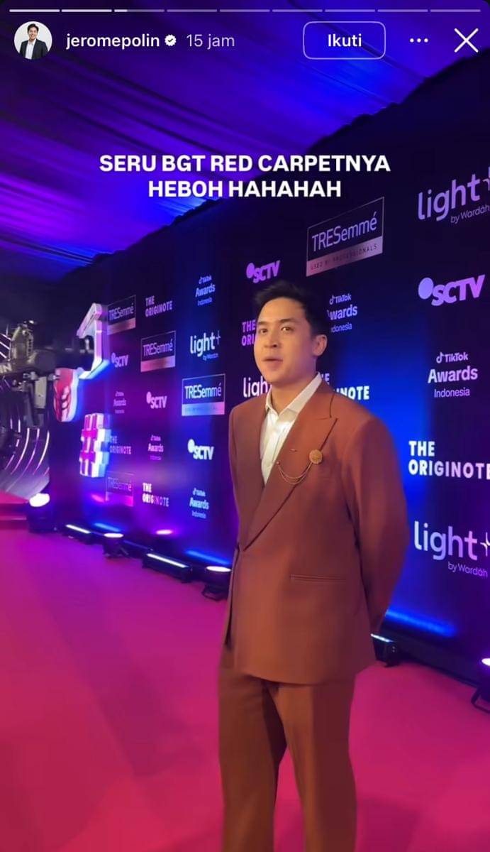 potret seleb di TikTok Awards Indonesia 2025 