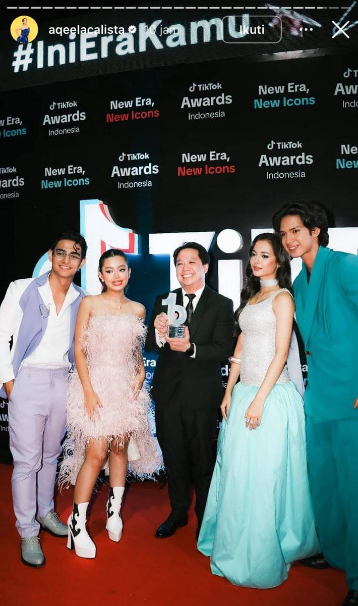 potret seleb di TikTok Awards Indonesia 2025 