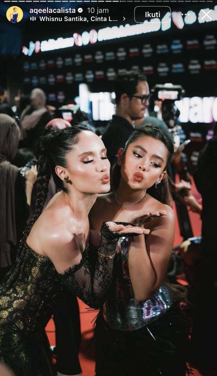 potret seleb di TikTok Awards Indonesia 2025 