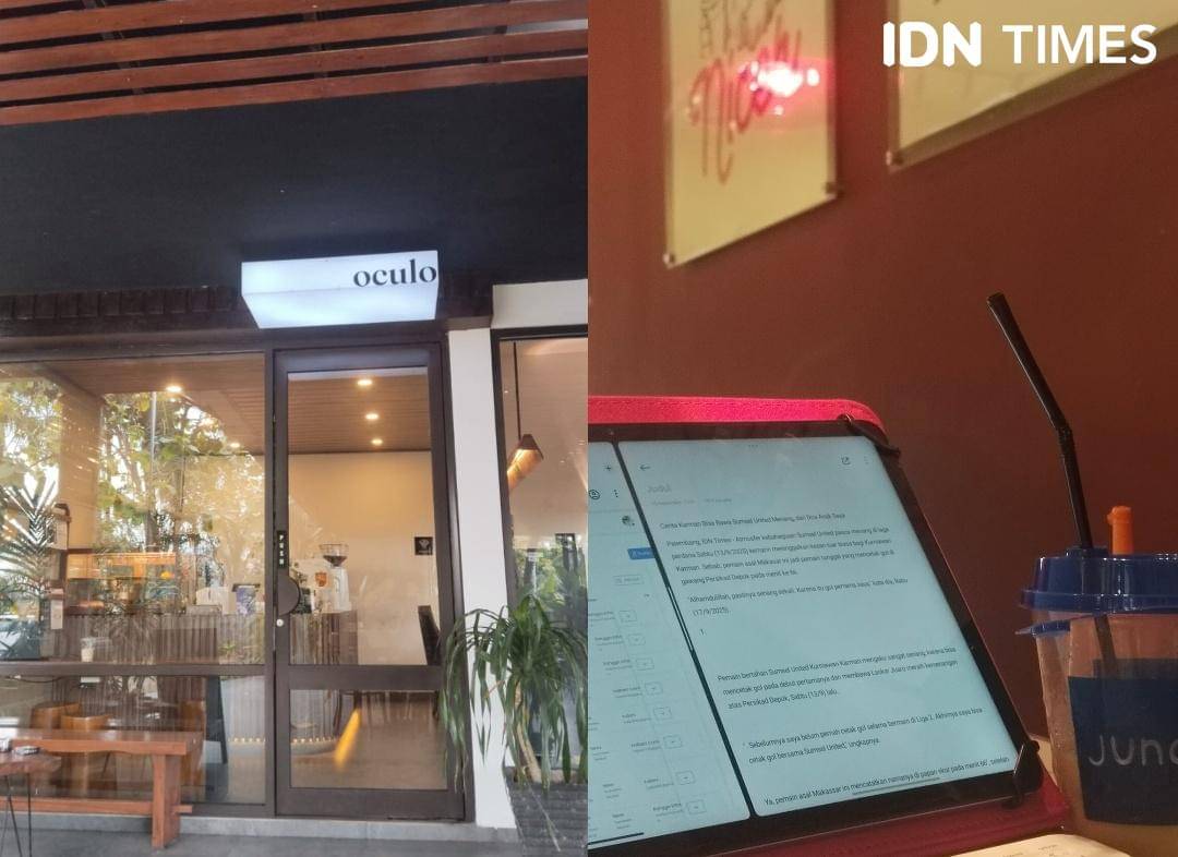 Kolase tempat ngopi di Palembang