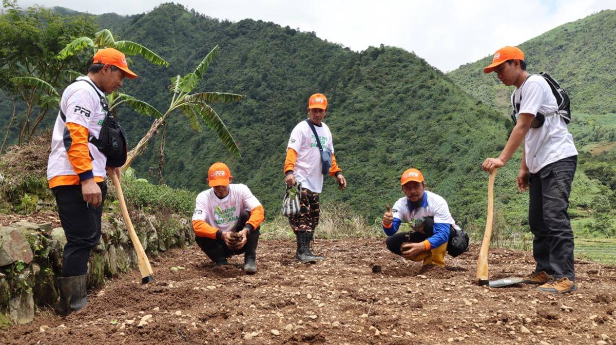 BNPB gelar acara tanam pohon di empat provinsi selama tiga hari. (Dok. BNPB)