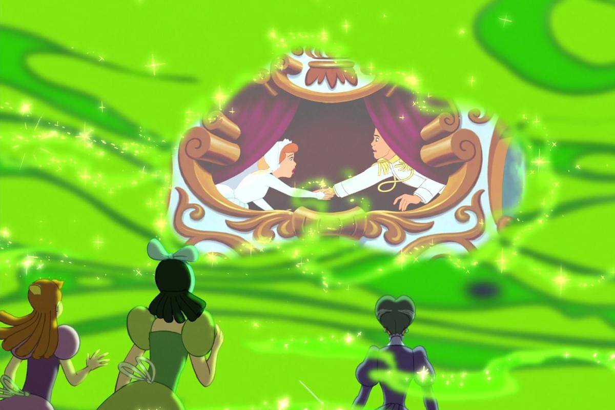 Ibu tiri memainkan sihir untuk mengubah jalan hidup Cinderella