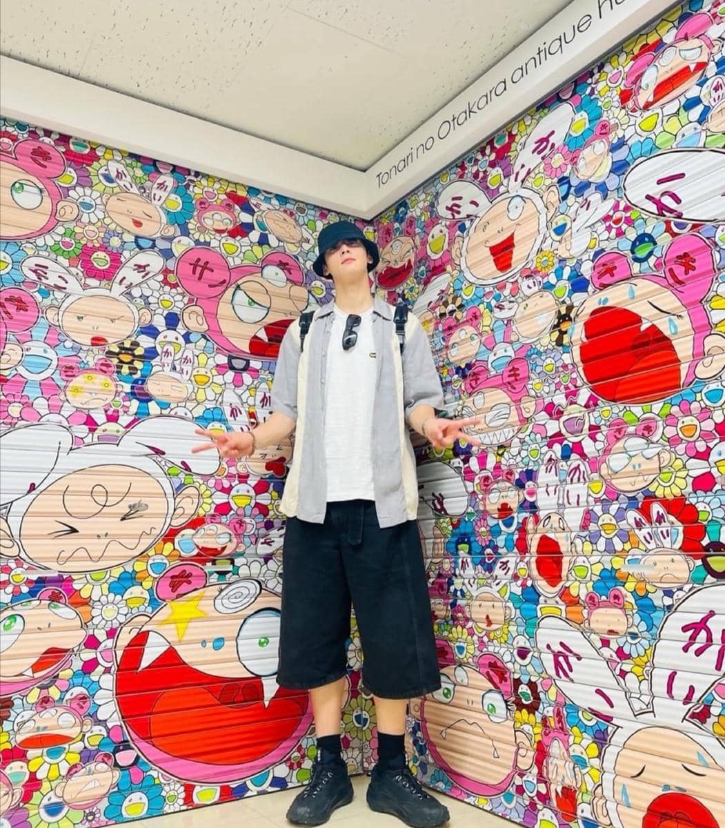 Mix and match kasual Cha Eun Woo 