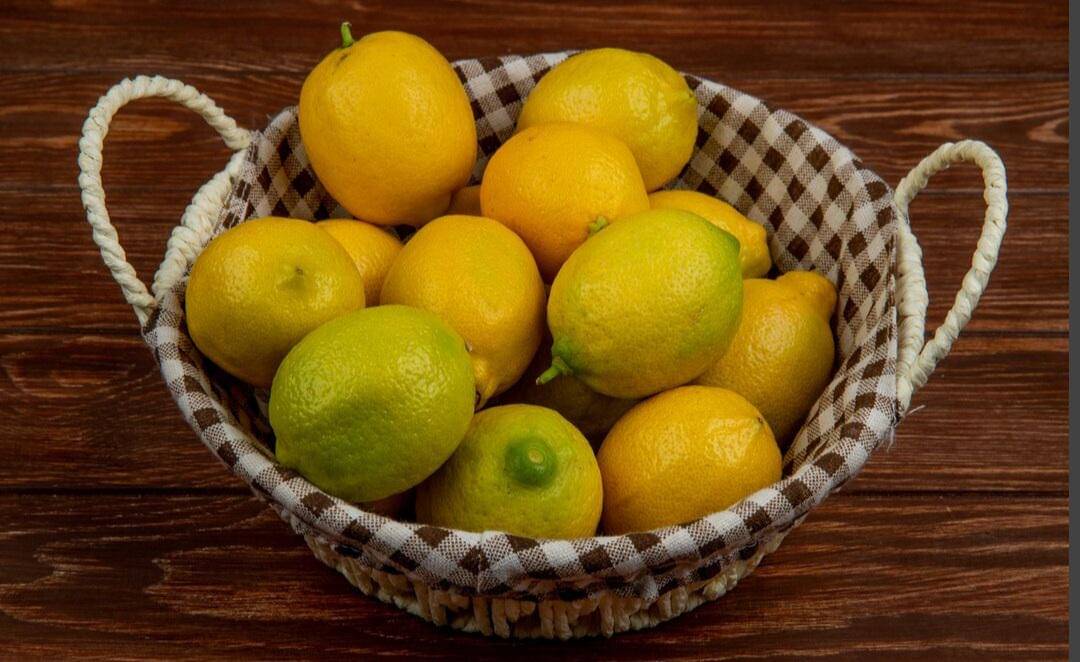 ilustrasi menyimpan lemon di suhu ruang