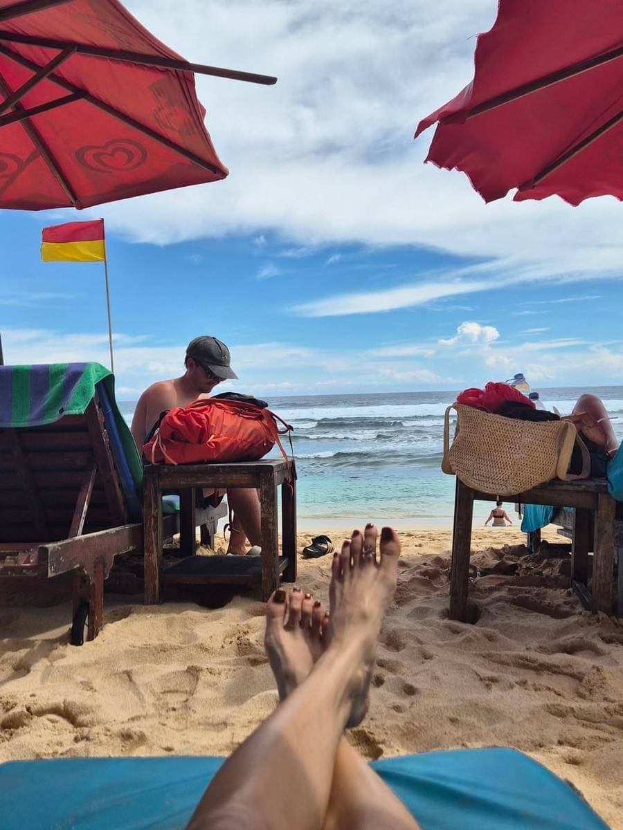 potret Soyou SISTAR liburan di Bali