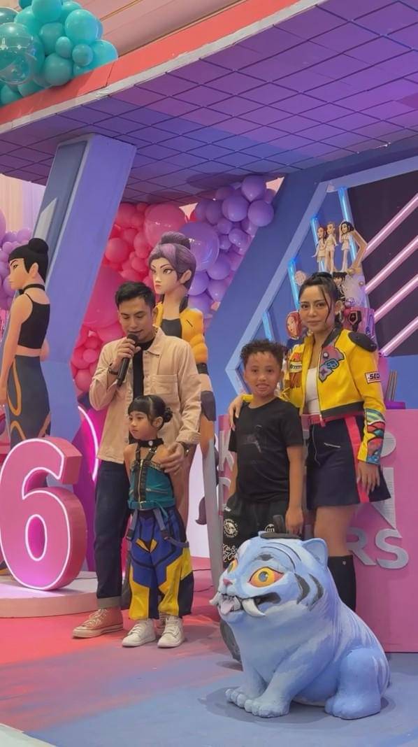 potret ulang tahun Chava anak Rachel Vennya