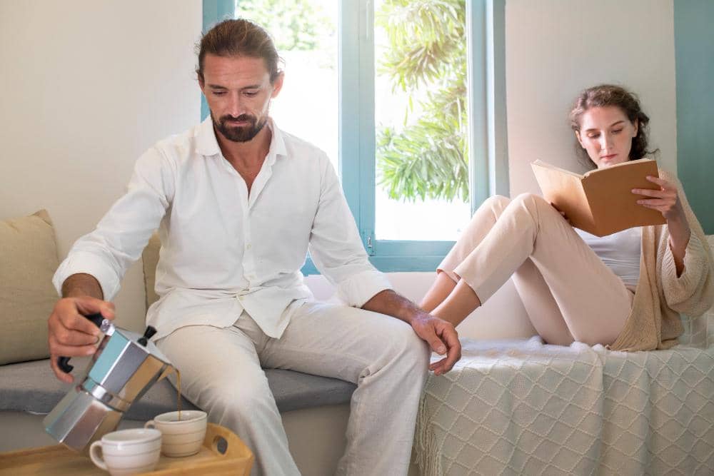 ilustrasi pasangan quality time