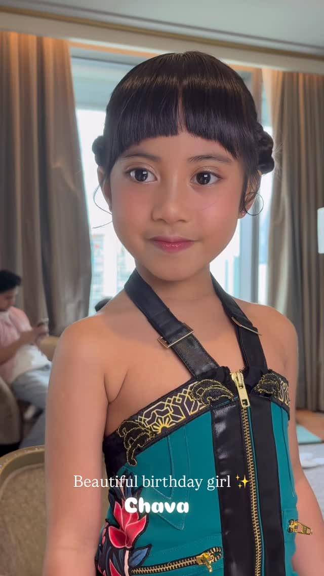 potret ulang tahun Chava anak Rachel Vennya 