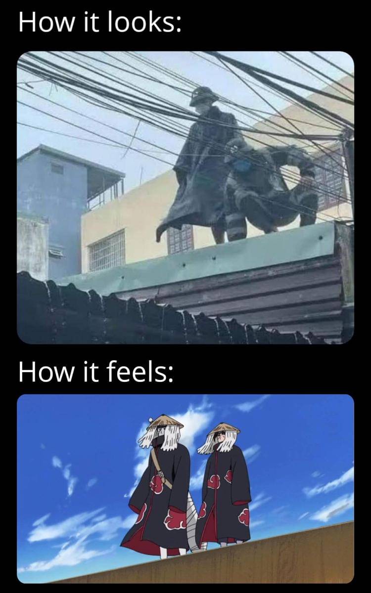 meme anime tentang patung