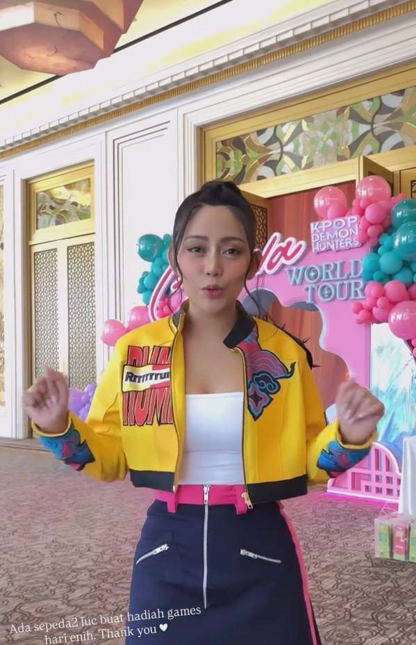 potret ulang tahun Chava anak Rachel Vennya