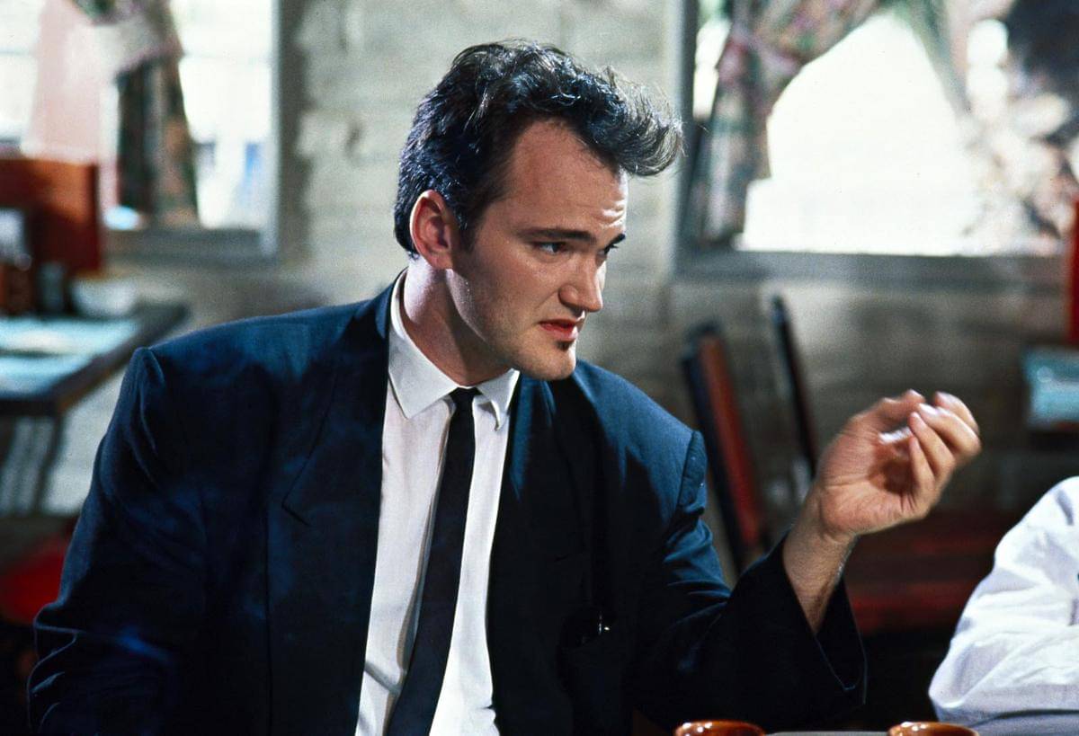 Quentin Tarantino di Reservoir Dogs.