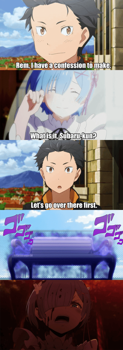 meme anime tentang bangku