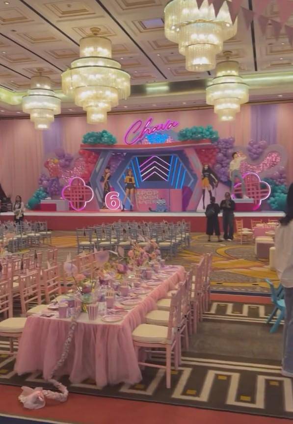 potret ulang tahun Chava anak Rachel Vennya