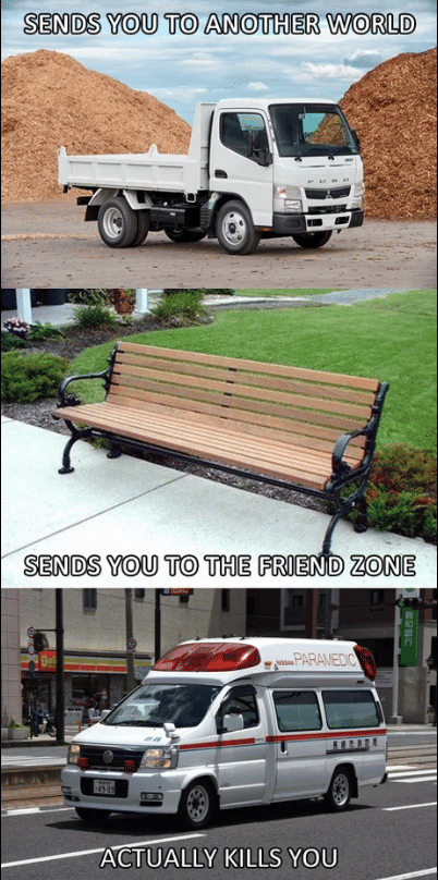 meme anime tentang bangku