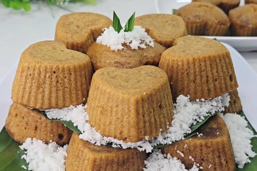 ilustrasi apem tape gula merah