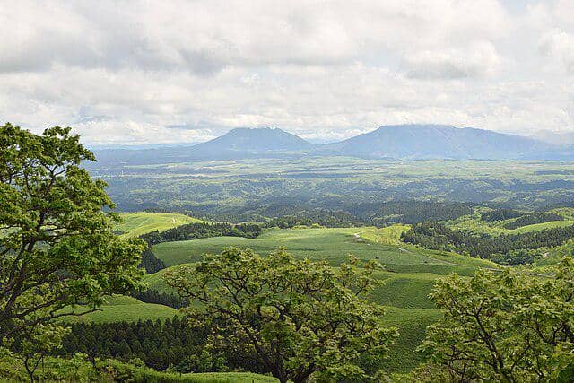 potret Aso Kuju National Park, Jepang