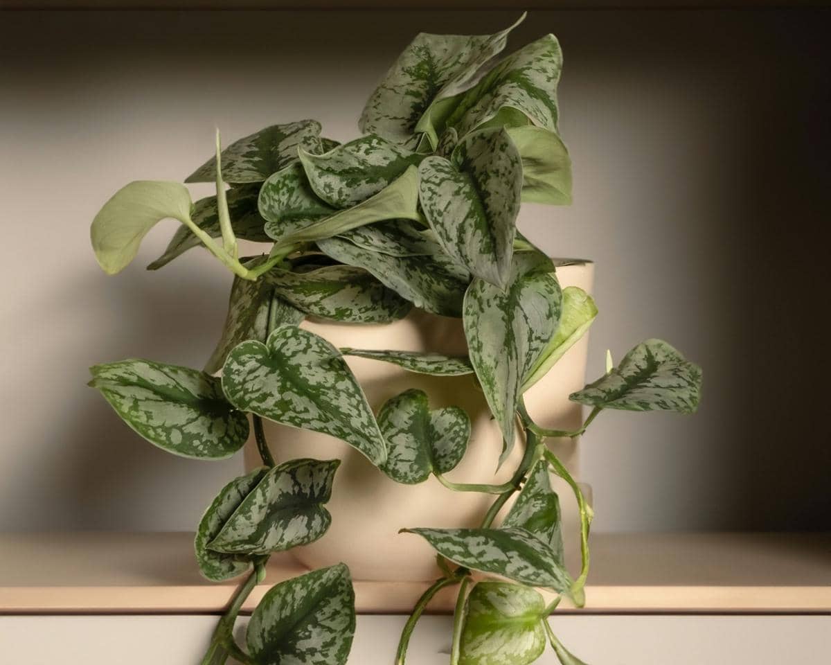 Silver satin pothos