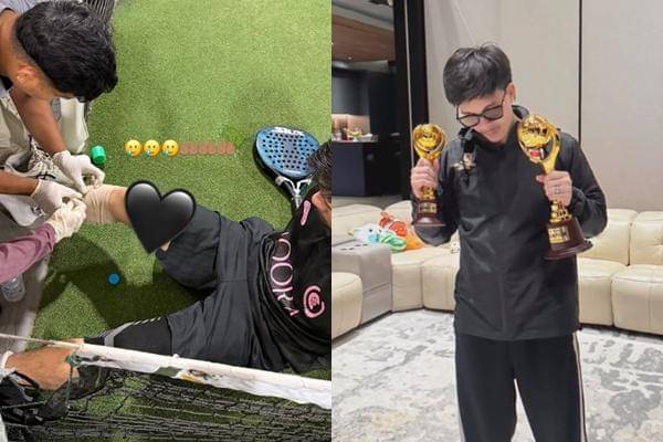 Atta Halilintar Alami Cedera saat Turnamen Padel