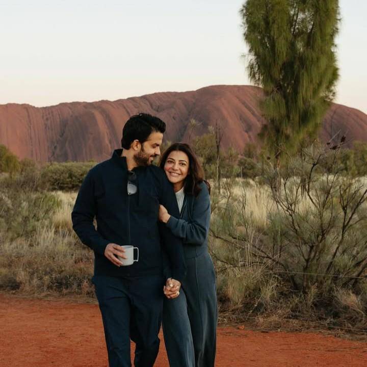 Kajal Aggarwal dan suami