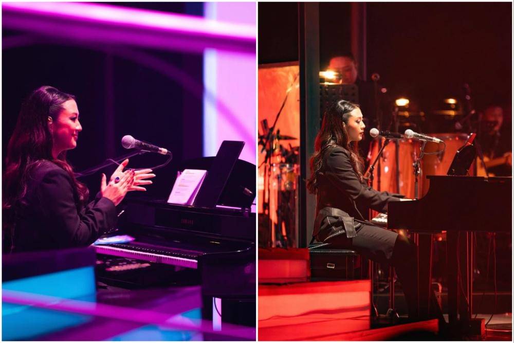 Potret Sherina jadi Pengiring Penyanyi di FFI 2025