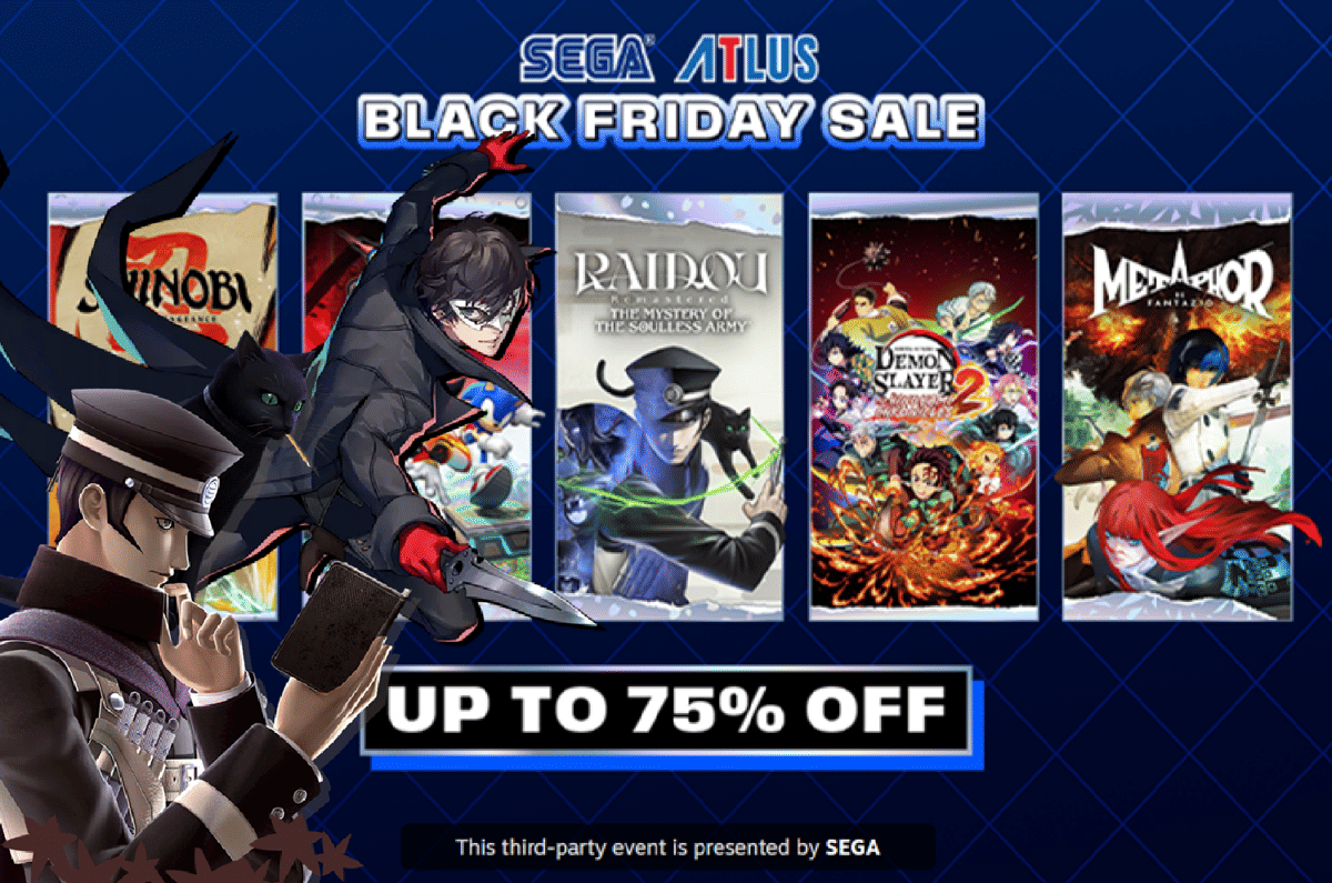 Steam SEGA Black Friday Sale 2025