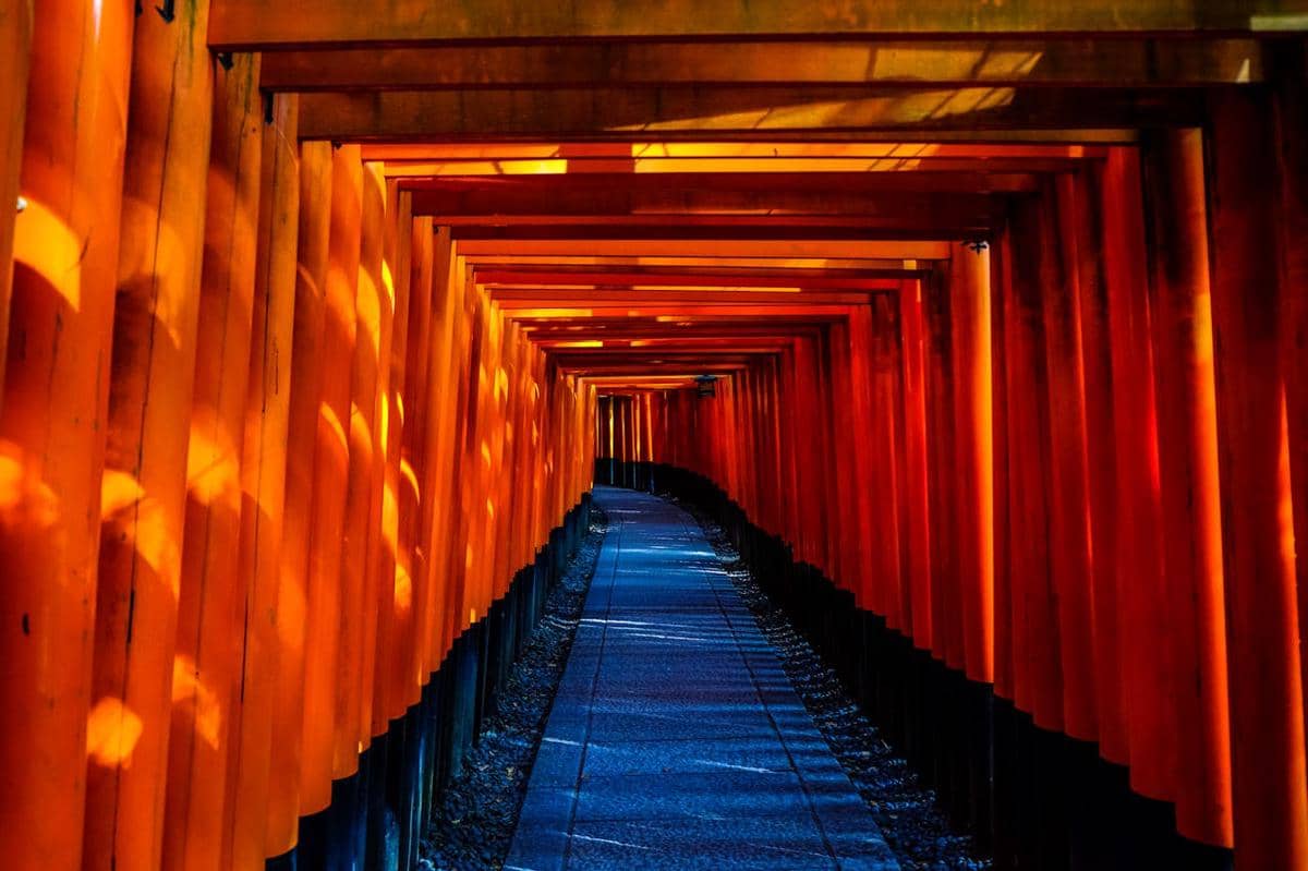 potret Fushimi Inari Taisha