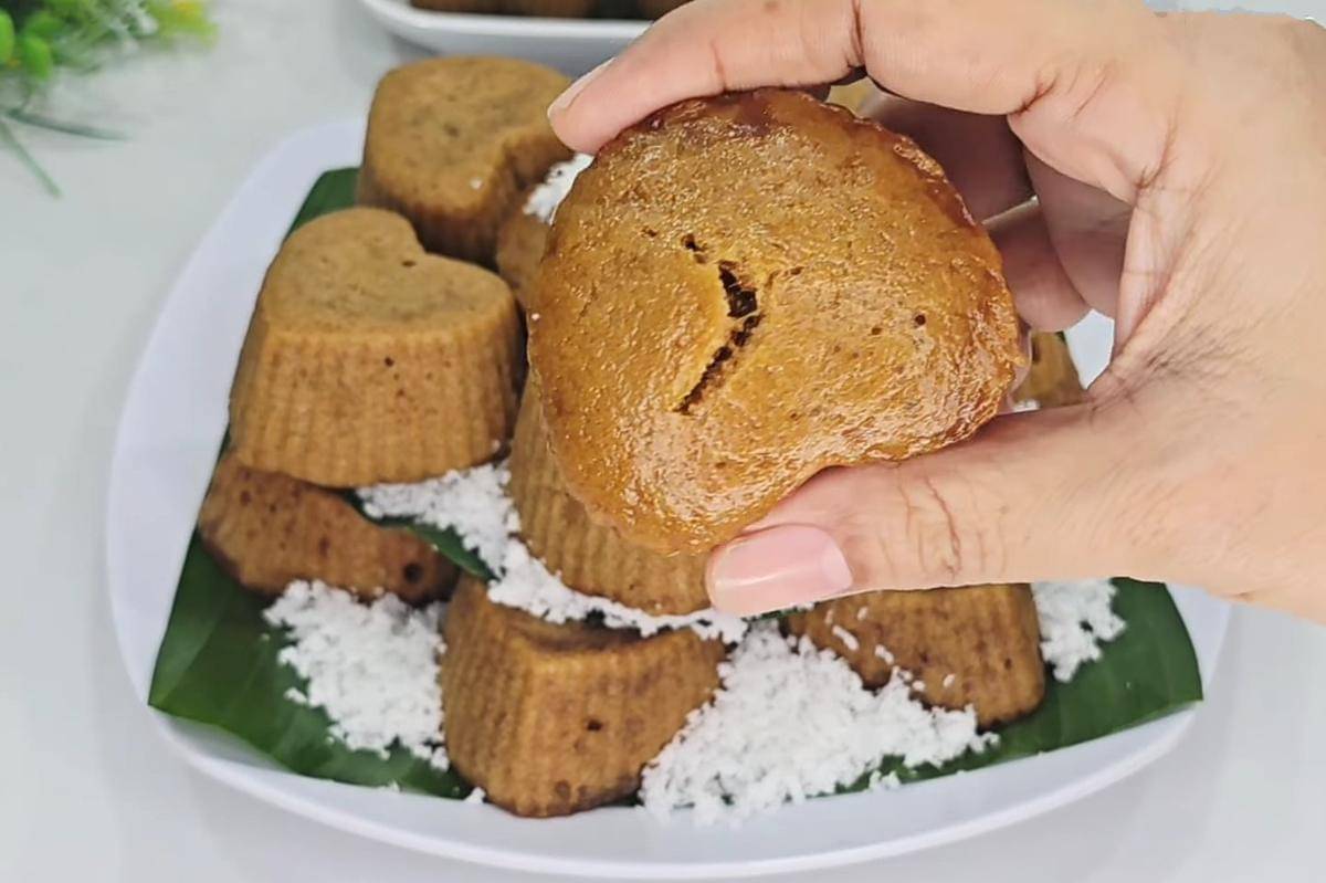 ilustrasi apem tape gula merah