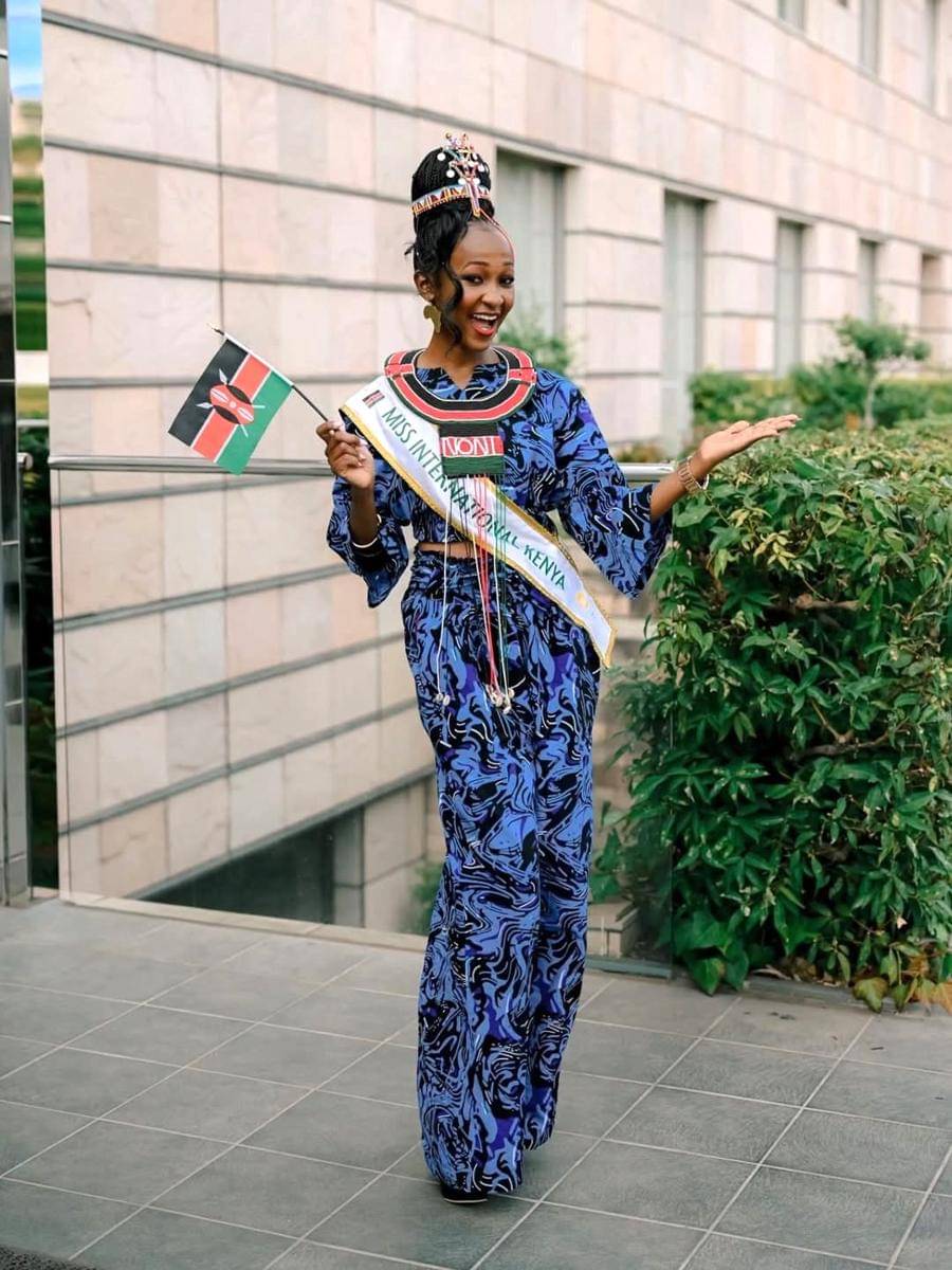 potret Muthoni Kariuki, Miss International Kenya 2025 