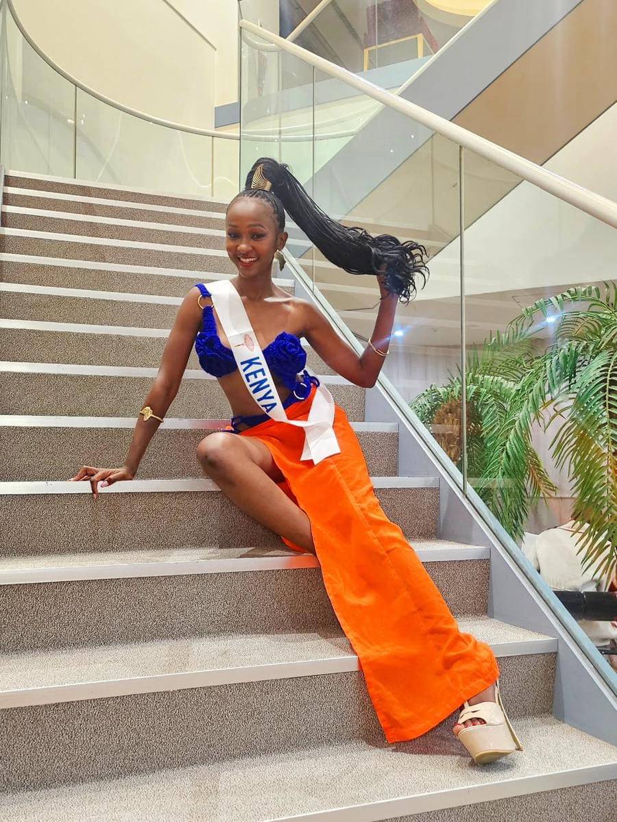potret Muthoni Kariuki, Miss International Kenya 2025 