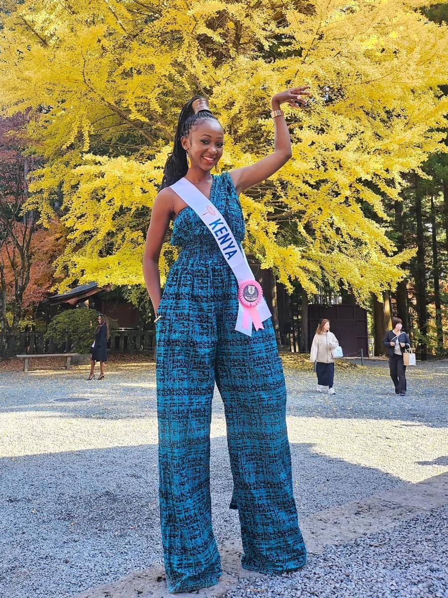 potret Muthoni Kariuki, Miss International Kenya 2025