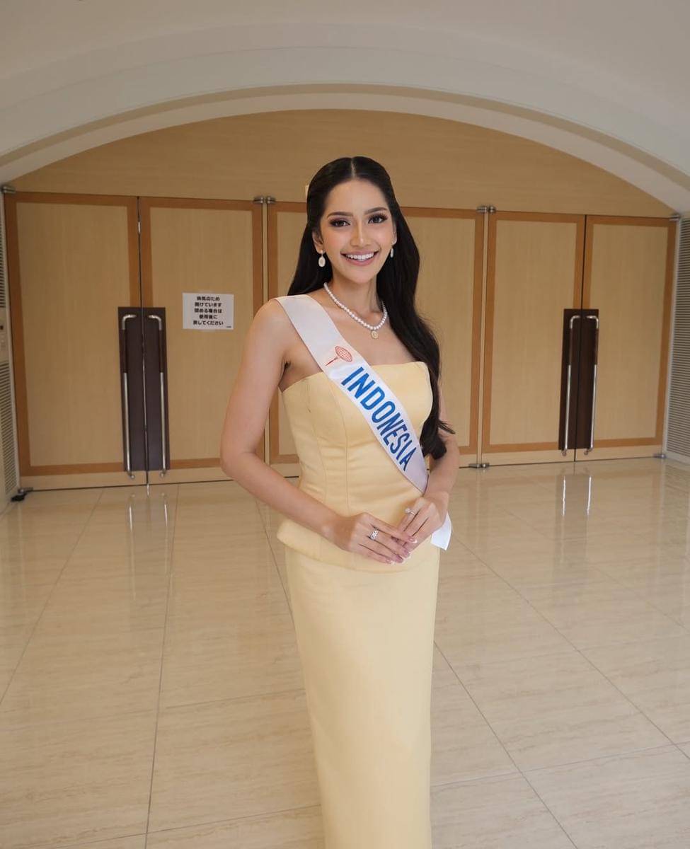 Potret Melliza Xaviera di Karantina Miss International 2025