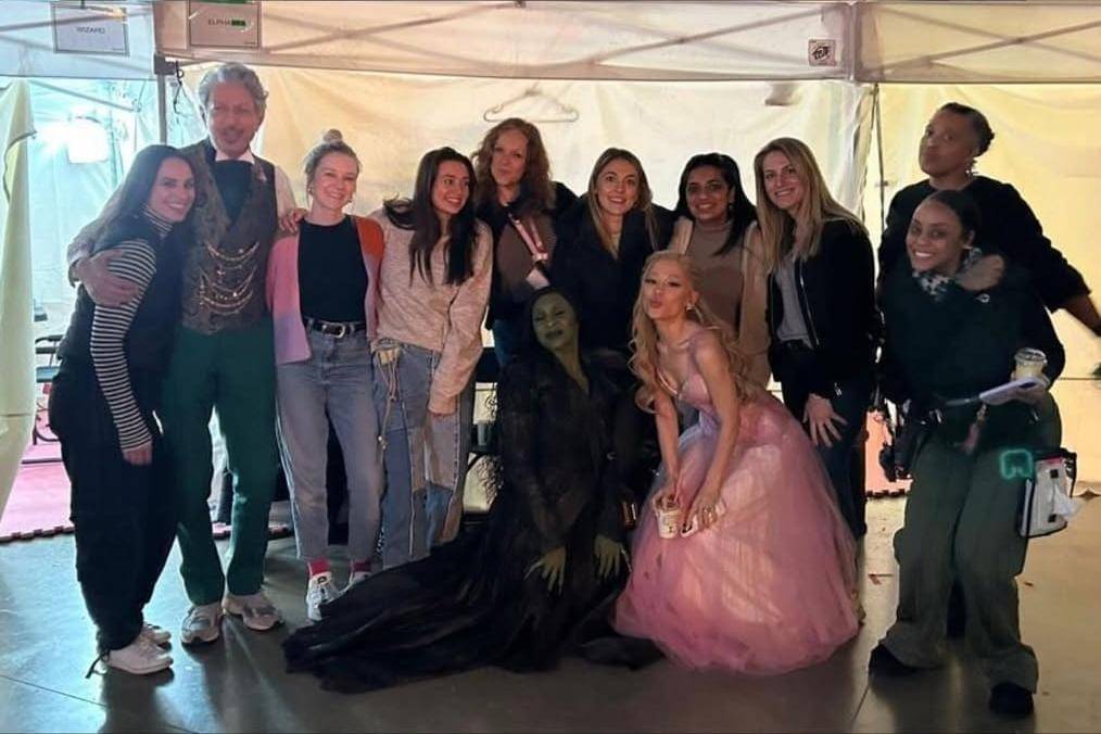Potret di balik layar syuting Wicked: For Good